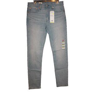 NWT MEN'S LEVIS JEANS 510 Skinny Stretch Flex Light Wash 33x34 NEW
